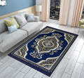 Chenille-Velvet-Carpets-for-Living-Room-5x7-feet-Royal-Blue
